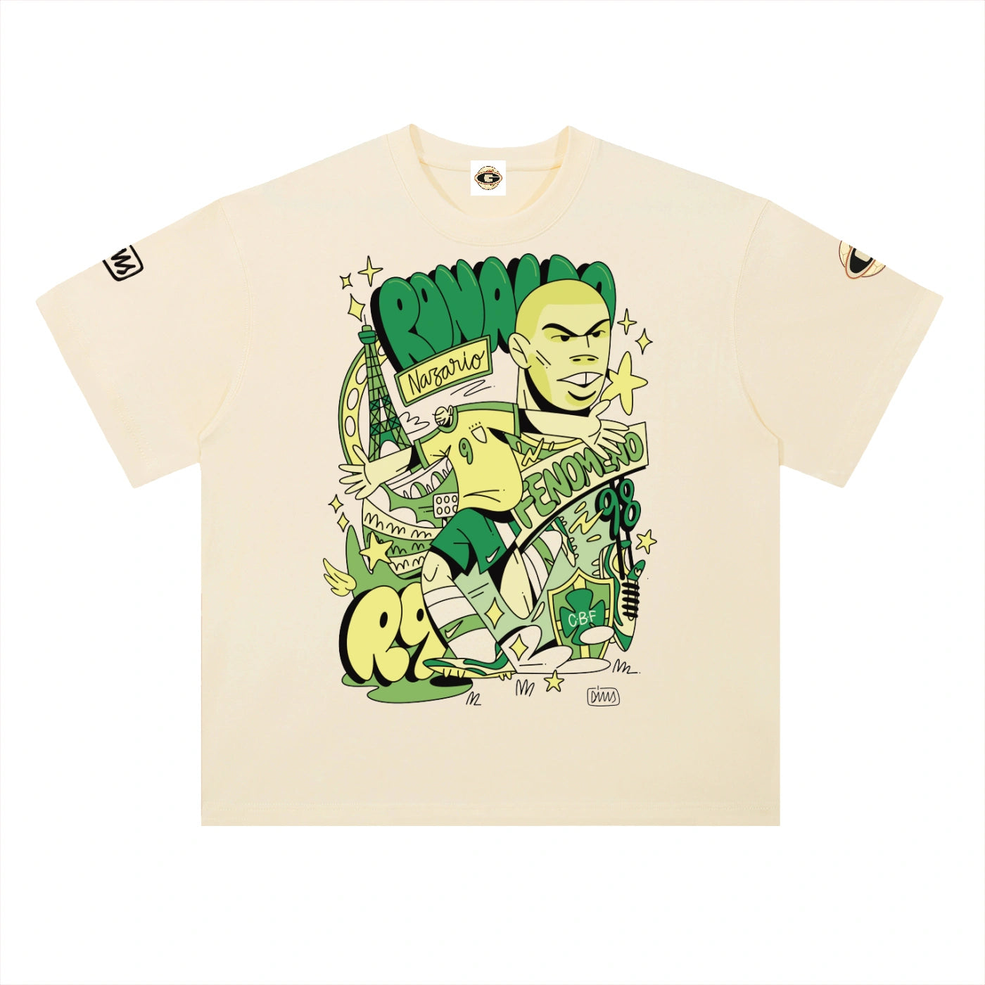 Ronaldo R9 '98 Brasil Tee