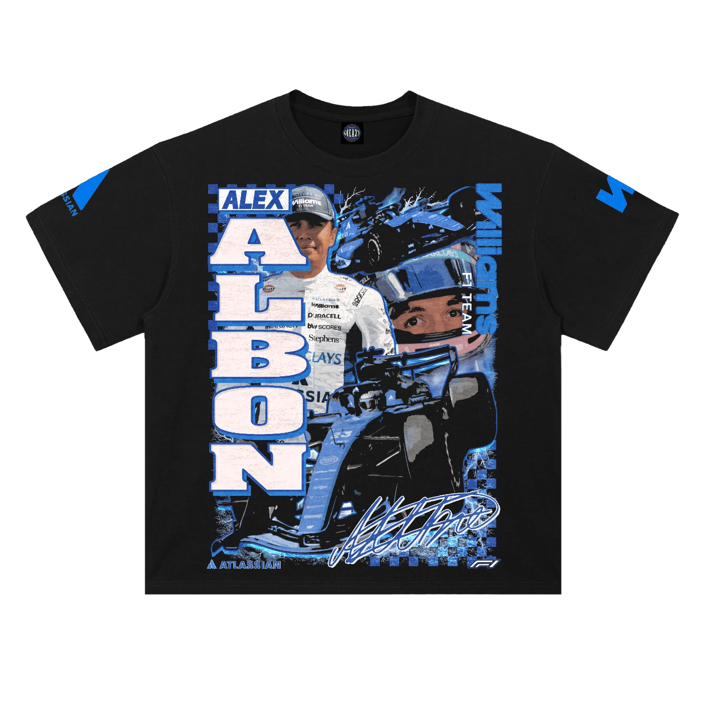 Alex Albon '26 Williams F1 Tee - Greazy Tees