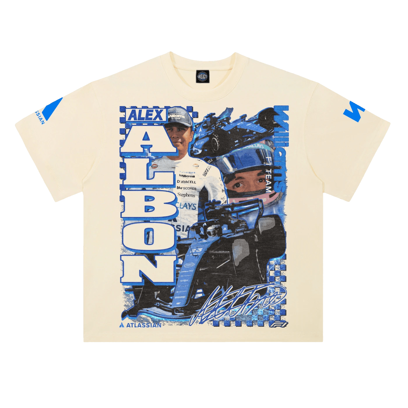 Alex Albon '26 Williams F1 Tee - Greazy Tees