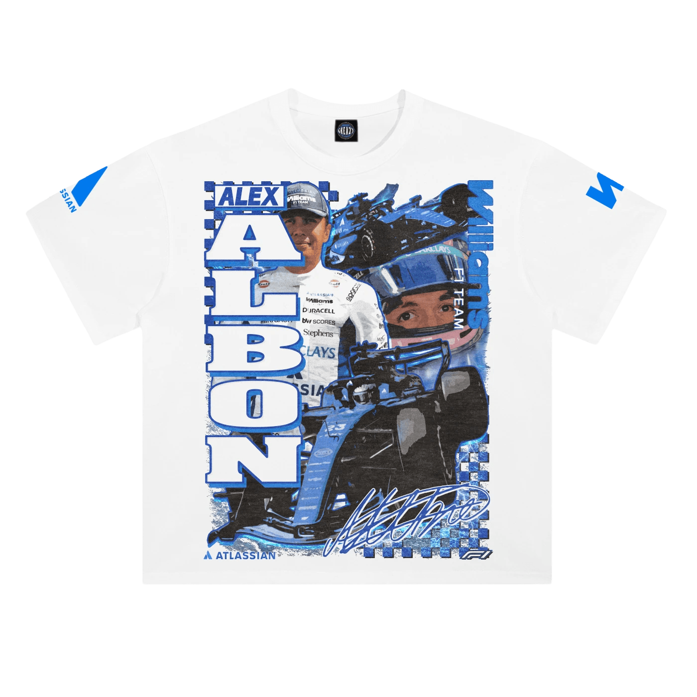 Alex Albon '26 Williams F1 Tee - Greazy Tees