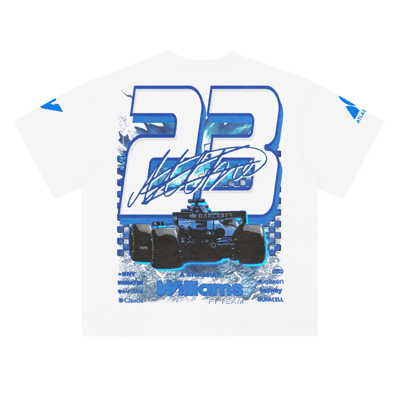Alex Albon '26 Williams F1 Tee - Greazy Tees