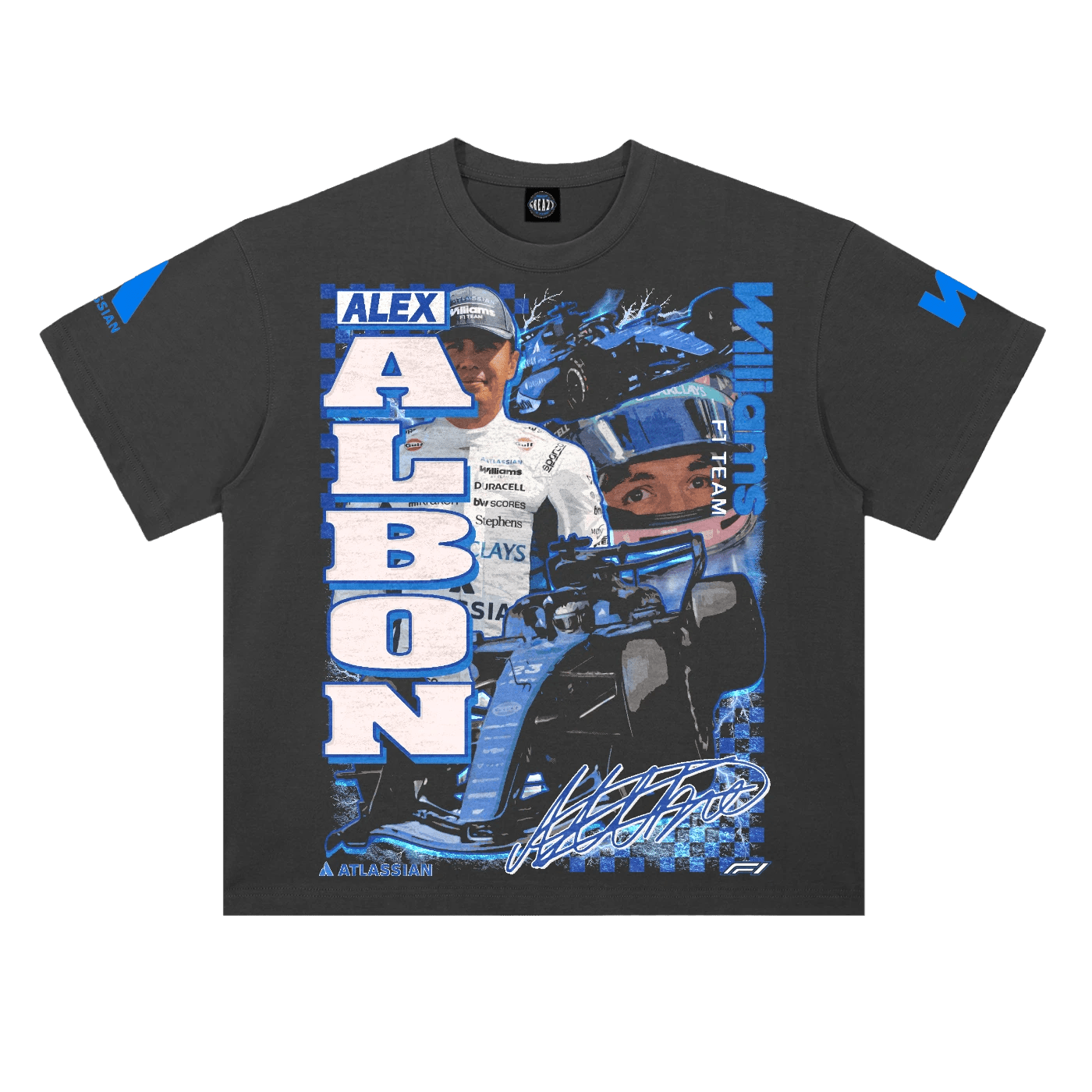 Alex Albon '26 Williams F1 Tee - Greazy Tees