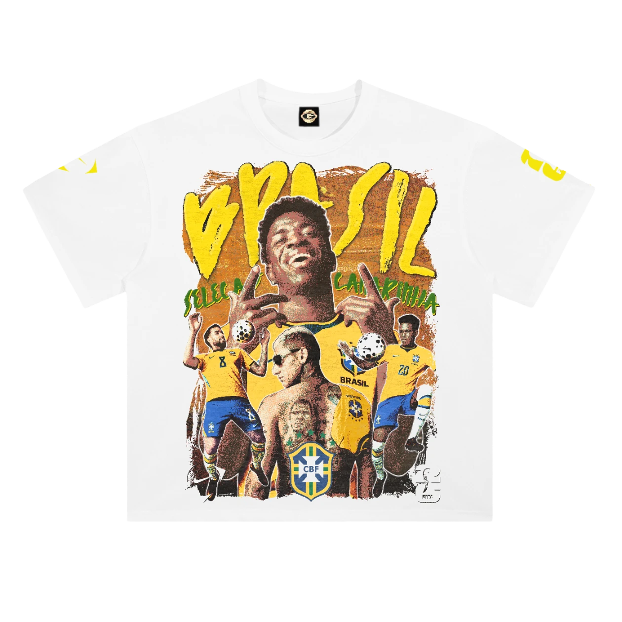 Brasil WC26 Seleção Canarinha Tee