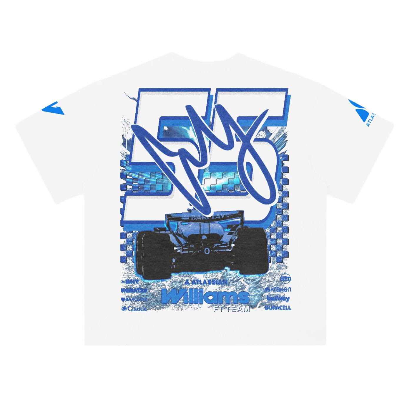 Carlos Sainz Jr '26 Williams F1 Tee - Greazy Tees