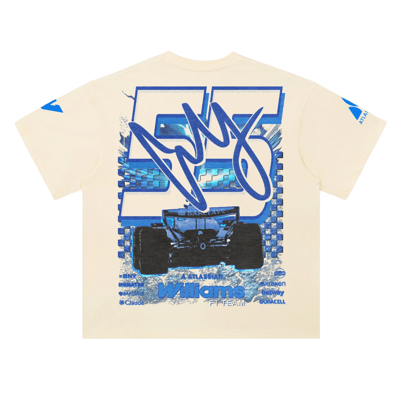 Carlos Sainz Jr '26 Williams F1 Tee - Greazy Tees