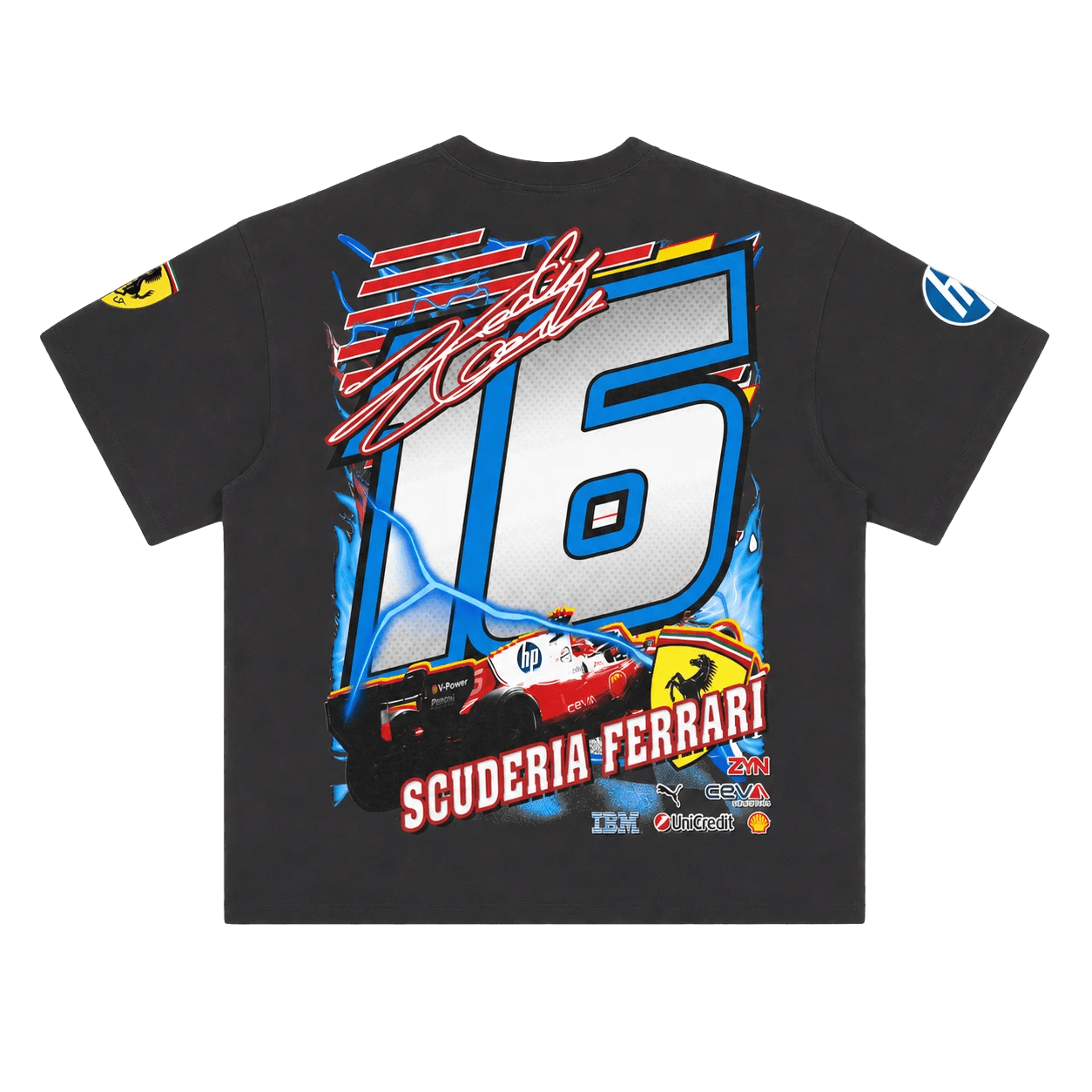 Charles Leclerc '26 Ferrari Tee - Greazy Tees