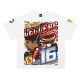 Charles Leclerc '26 Ferrari Tee - Greazy Tees