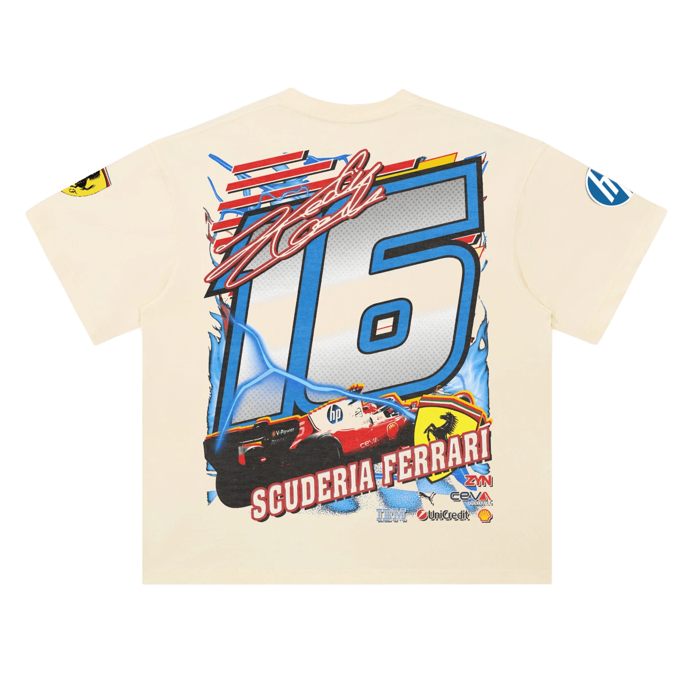 Charles Leclerc '26 Ferrari Tee - Greazy Tees