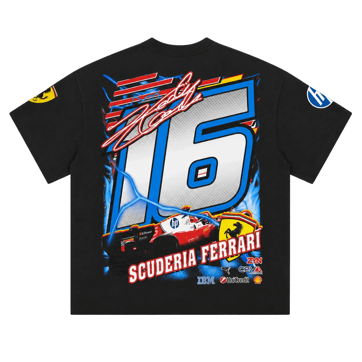 Charles Leclerc '26 Ferrari Tee - Greazy Tees