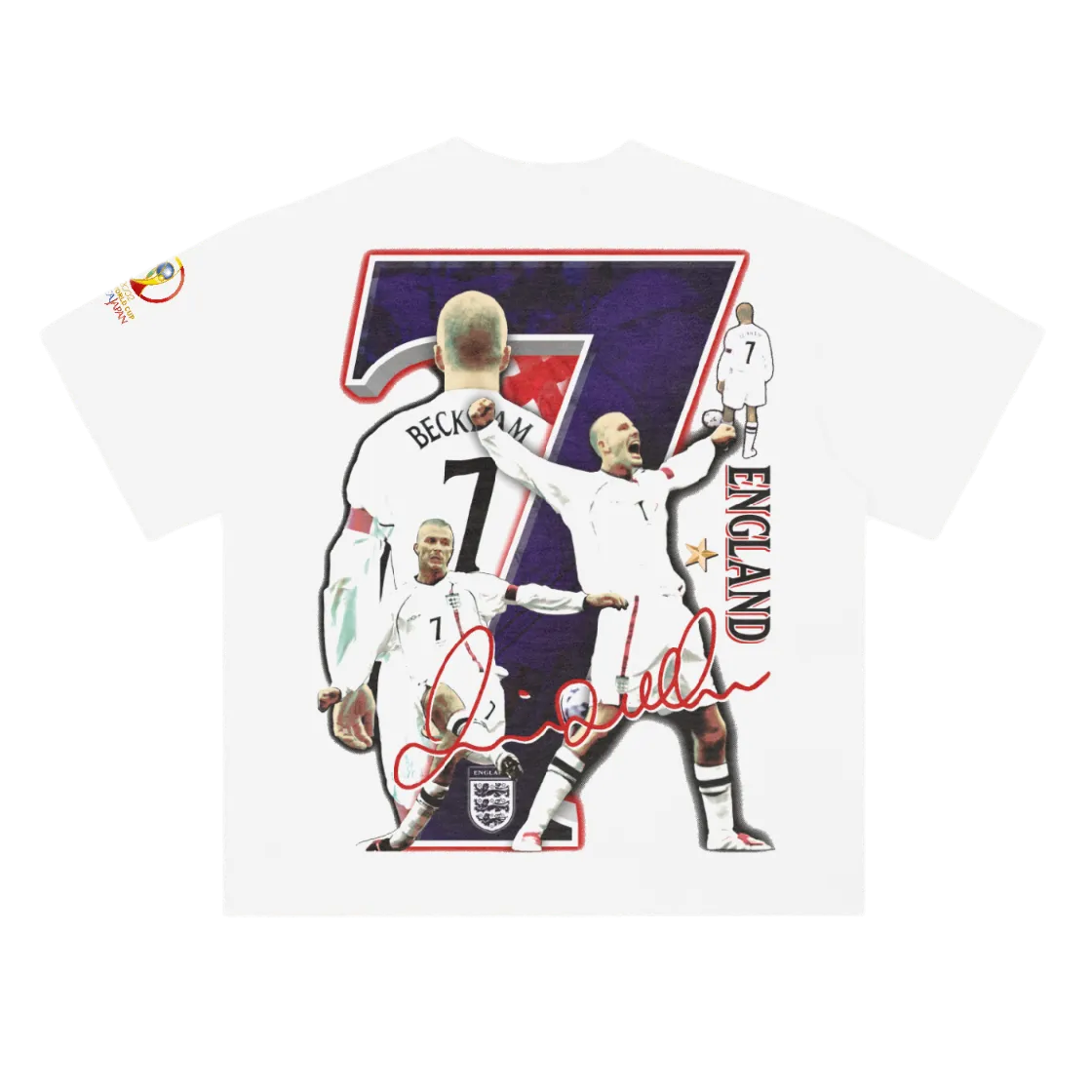 David Beckham England WC02 Tee