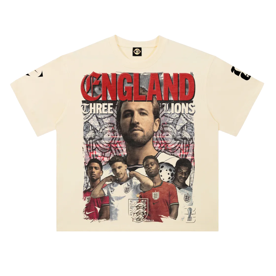 England WC26 Three Lions Tee