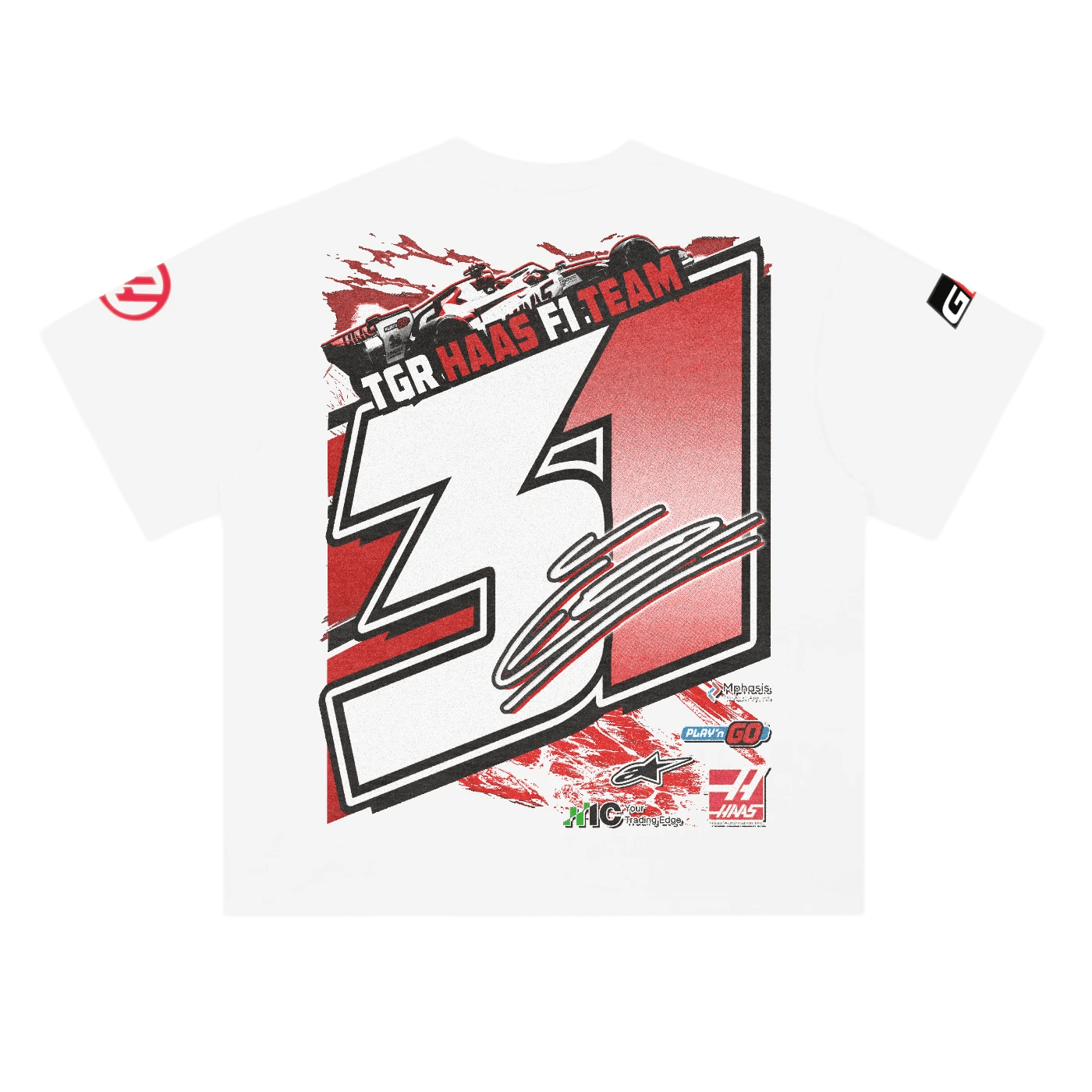 Esteban Ocon '26 Haas Tee - Greazy Tees