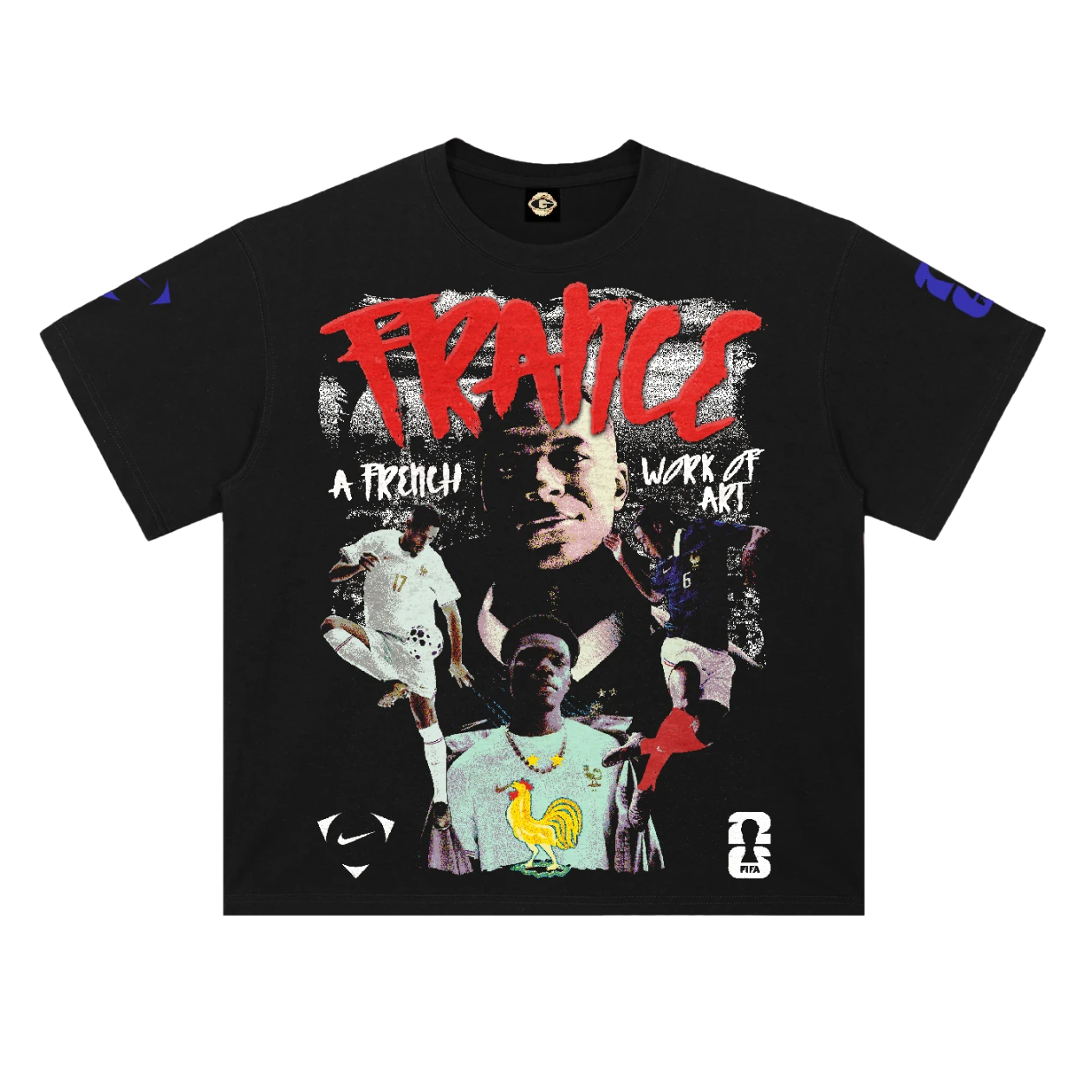 France WC26 Braquage Tee