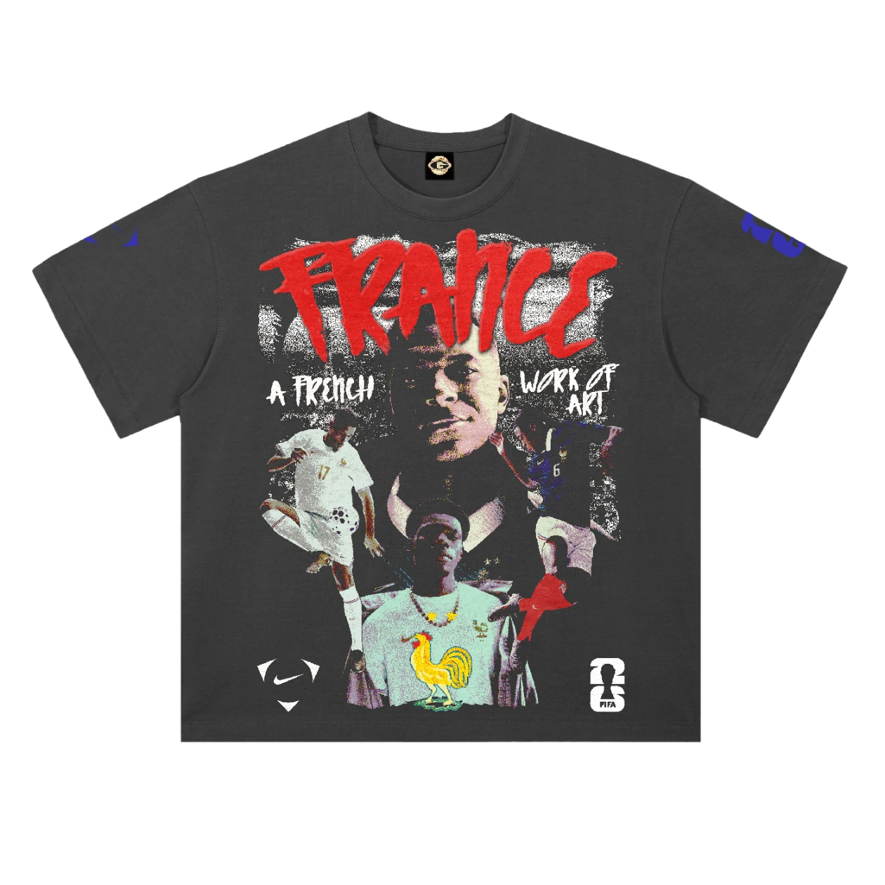 France WC26 Braquage Tee