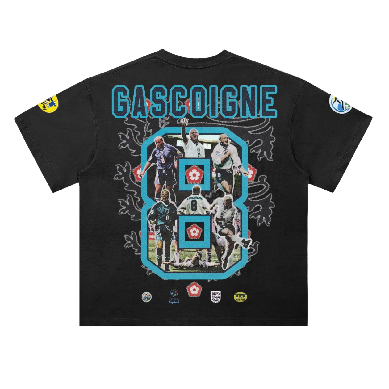 Paul Gascoigne England EURO96 Tee - Kids