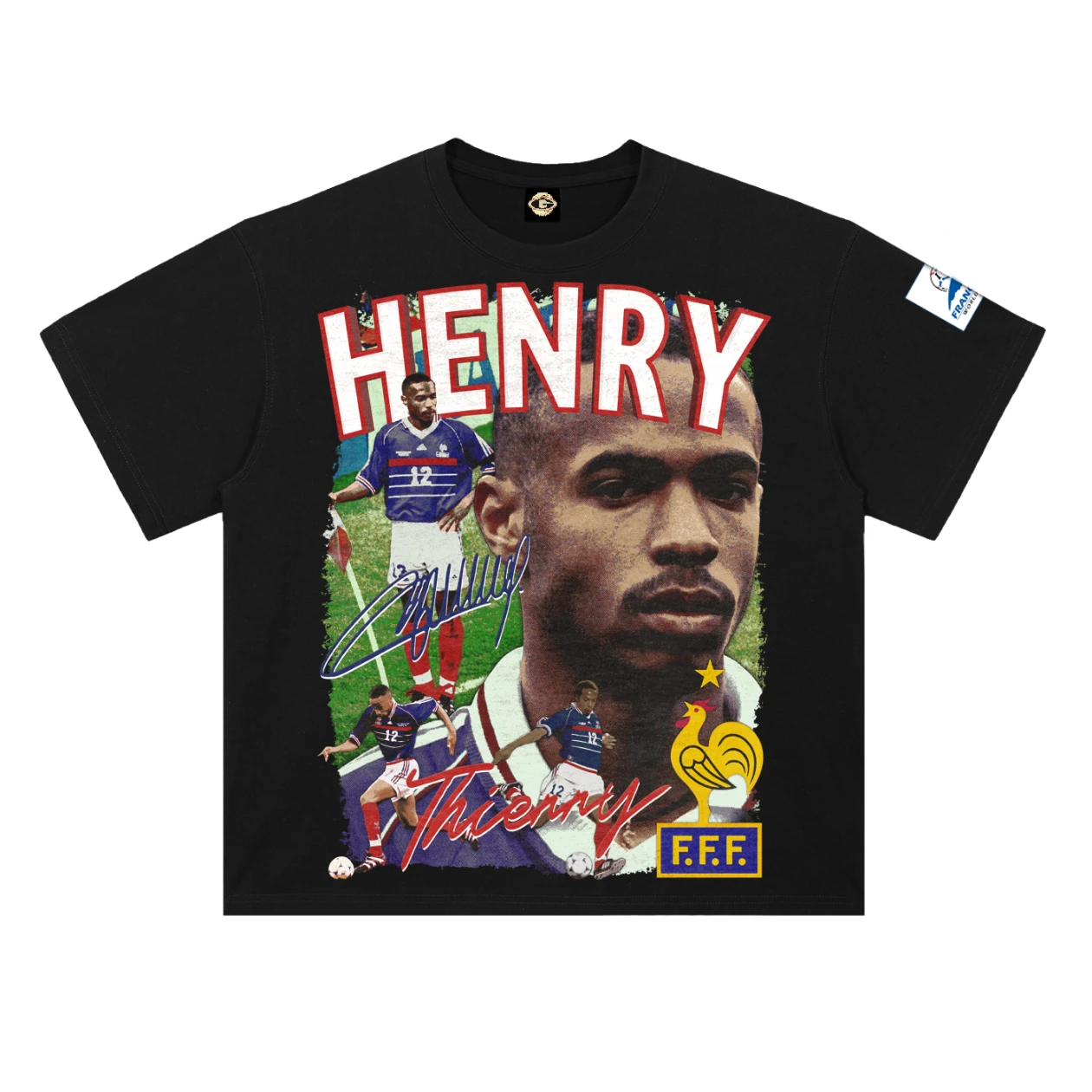 Thierry Henry France WC98 Tee