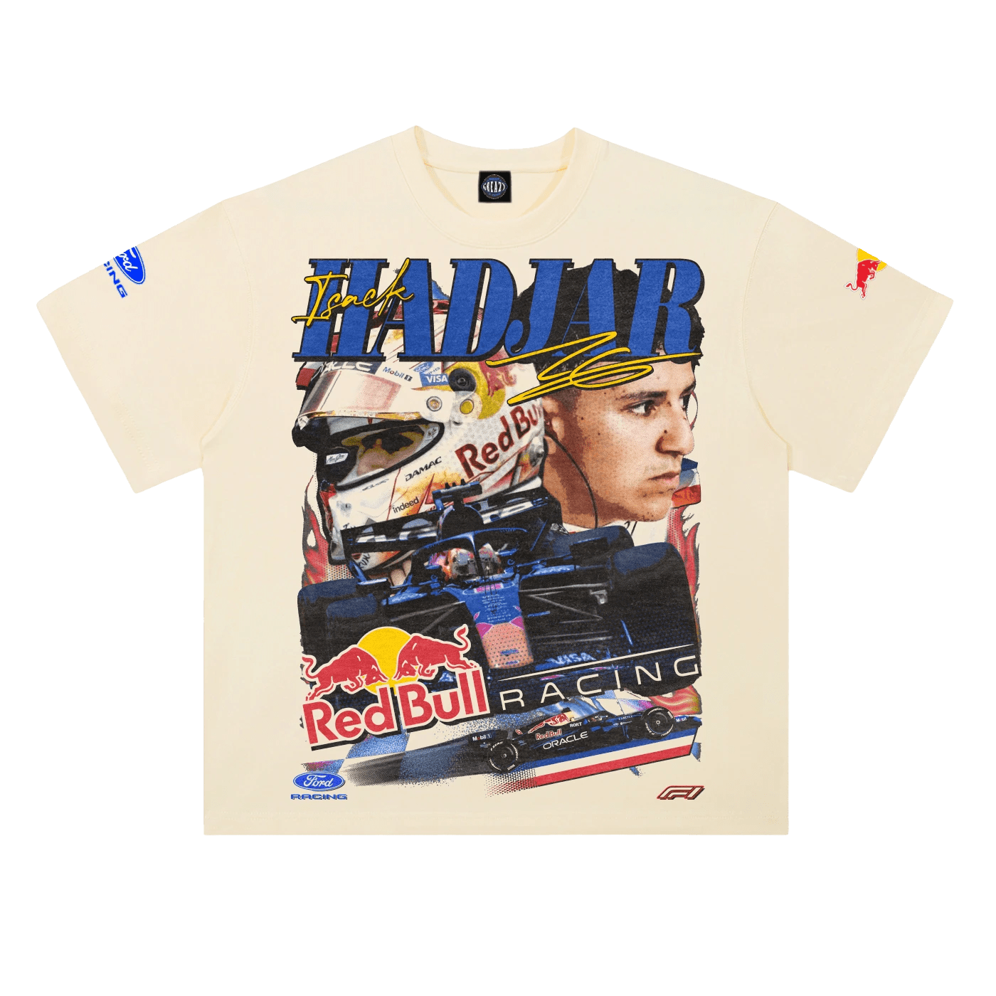 Isack Hadjar '26 Red Bull Racing Tee - Greazy Tees