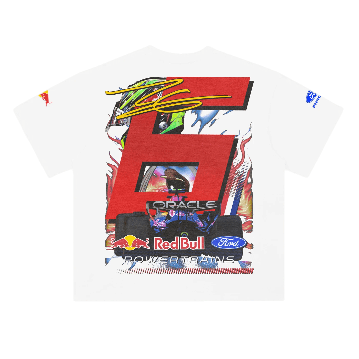 Isack Hadjar '26 Red Bull Racing Tee - Greazy Tees