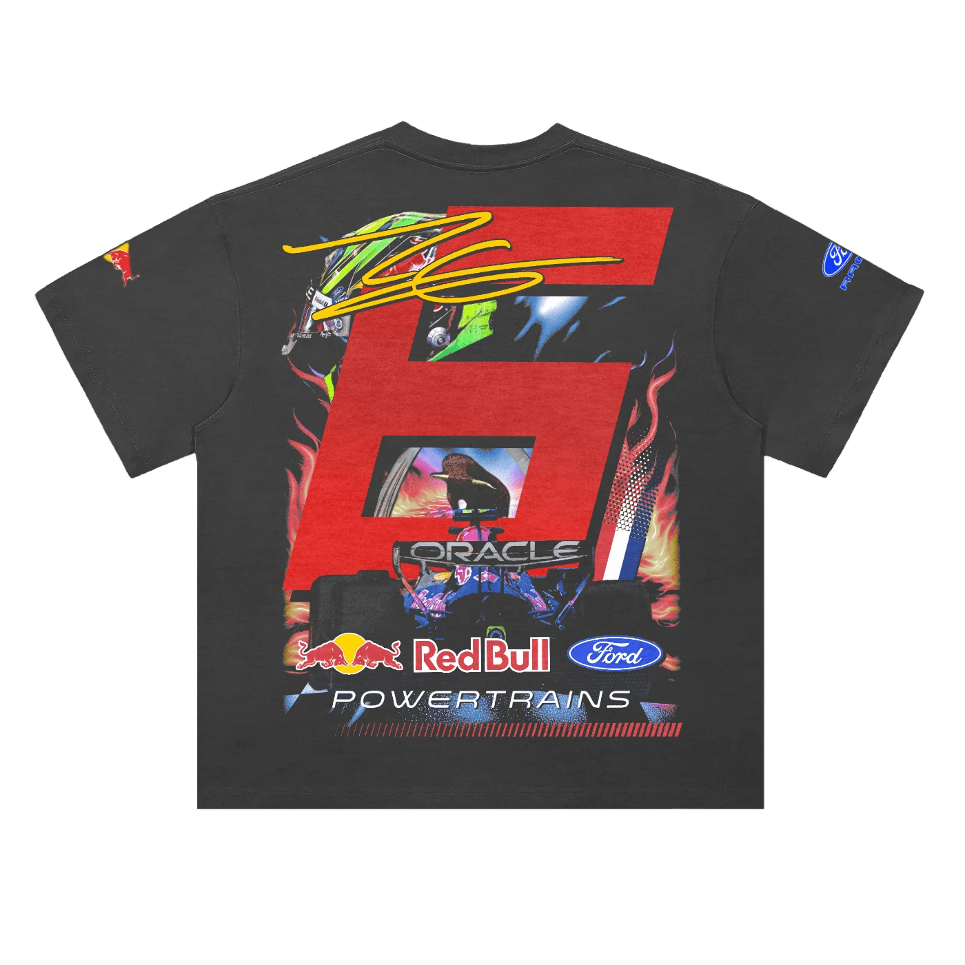 Isack Hadjar '26 Red Bull Racing Tee - Greazy Tees
