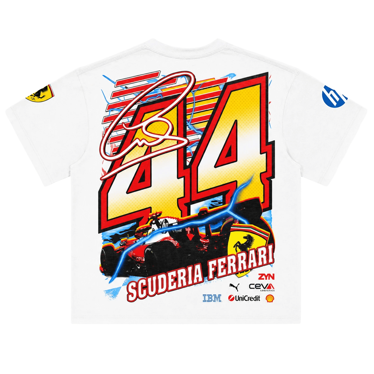 Lewis Hamilton '26 Ferrari Tee - Greazy Tees