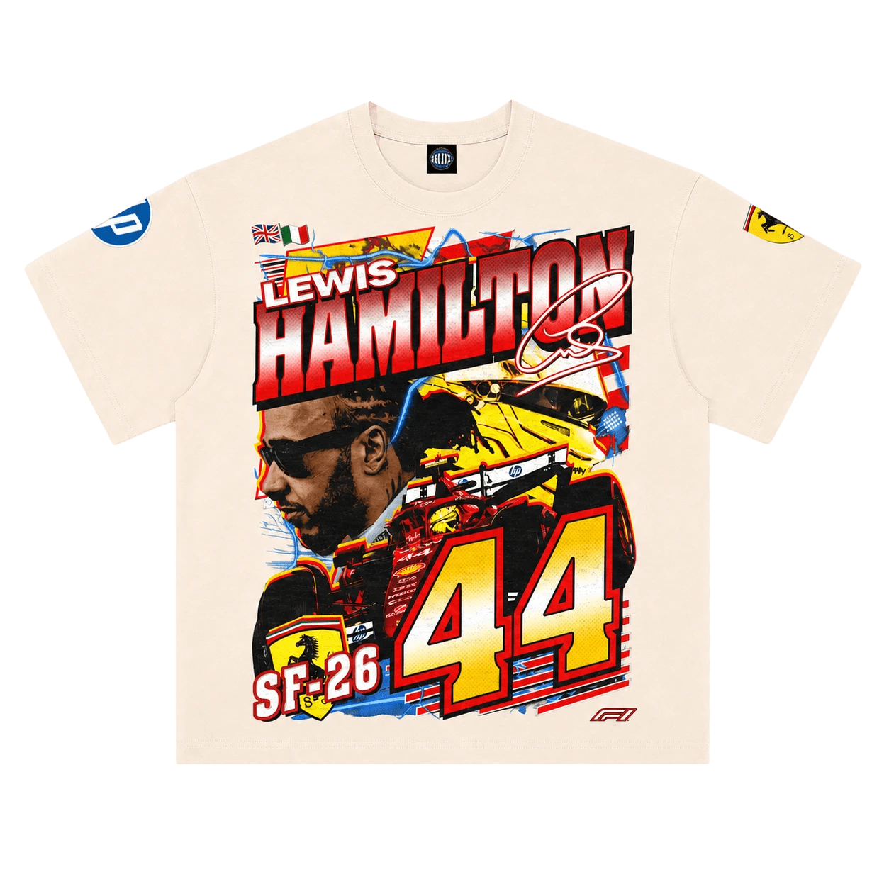 Lewis Hamilton '26 Ferrari Tee - Greazy Tees