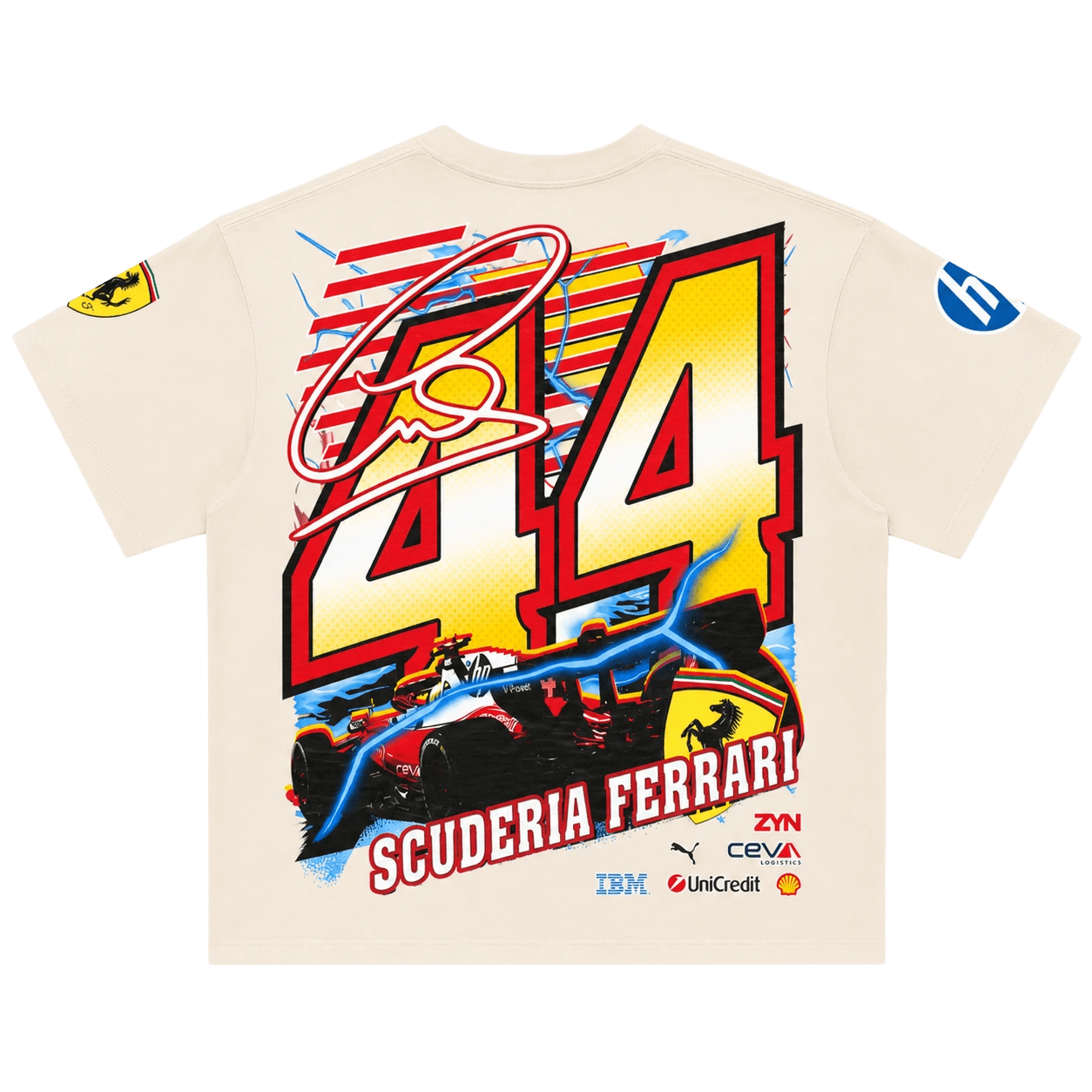 Lewis Hamilton '26 Ferrari Tee - Greazy Tees