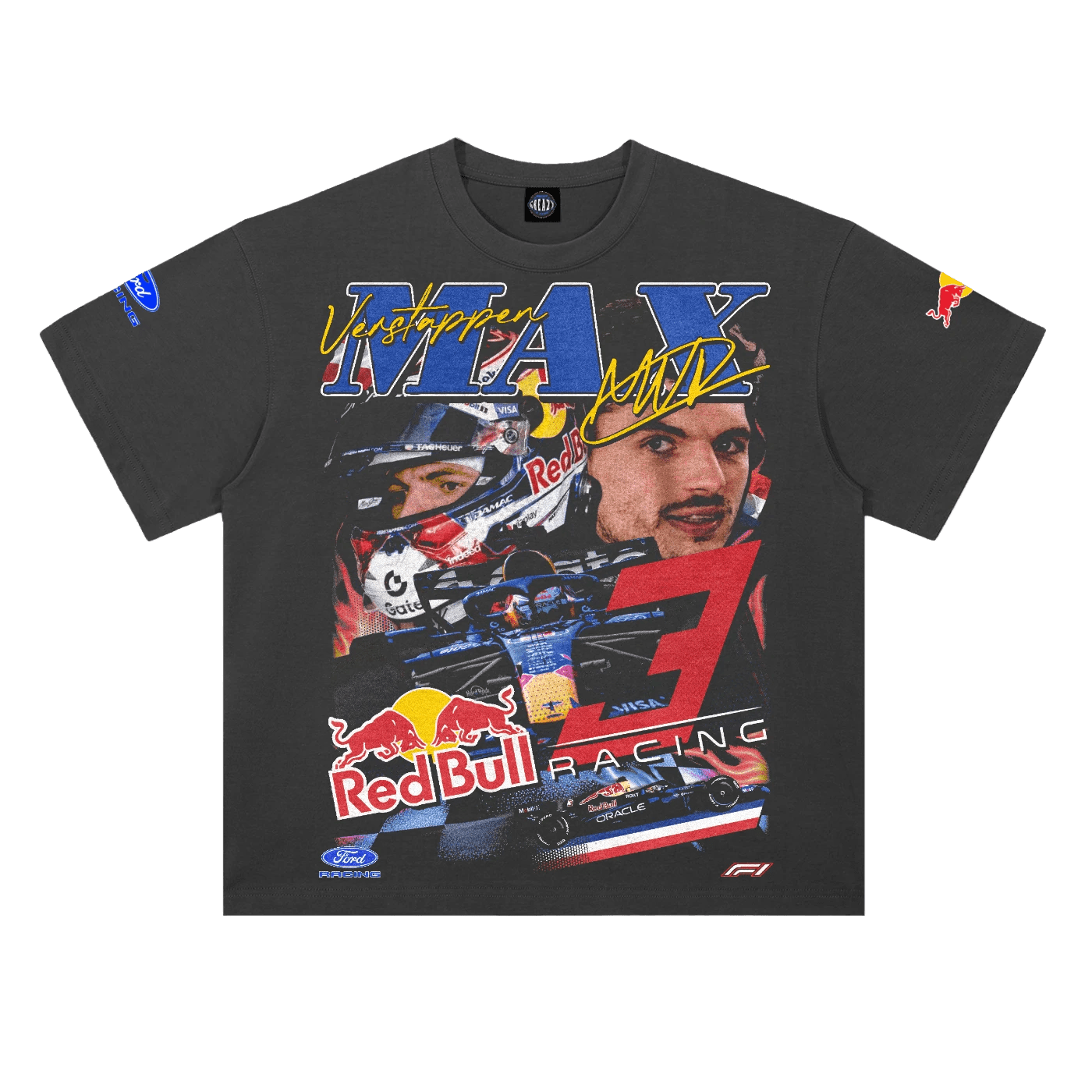 Max Verstappen '26 Red Bull Tee - Greazy Tees