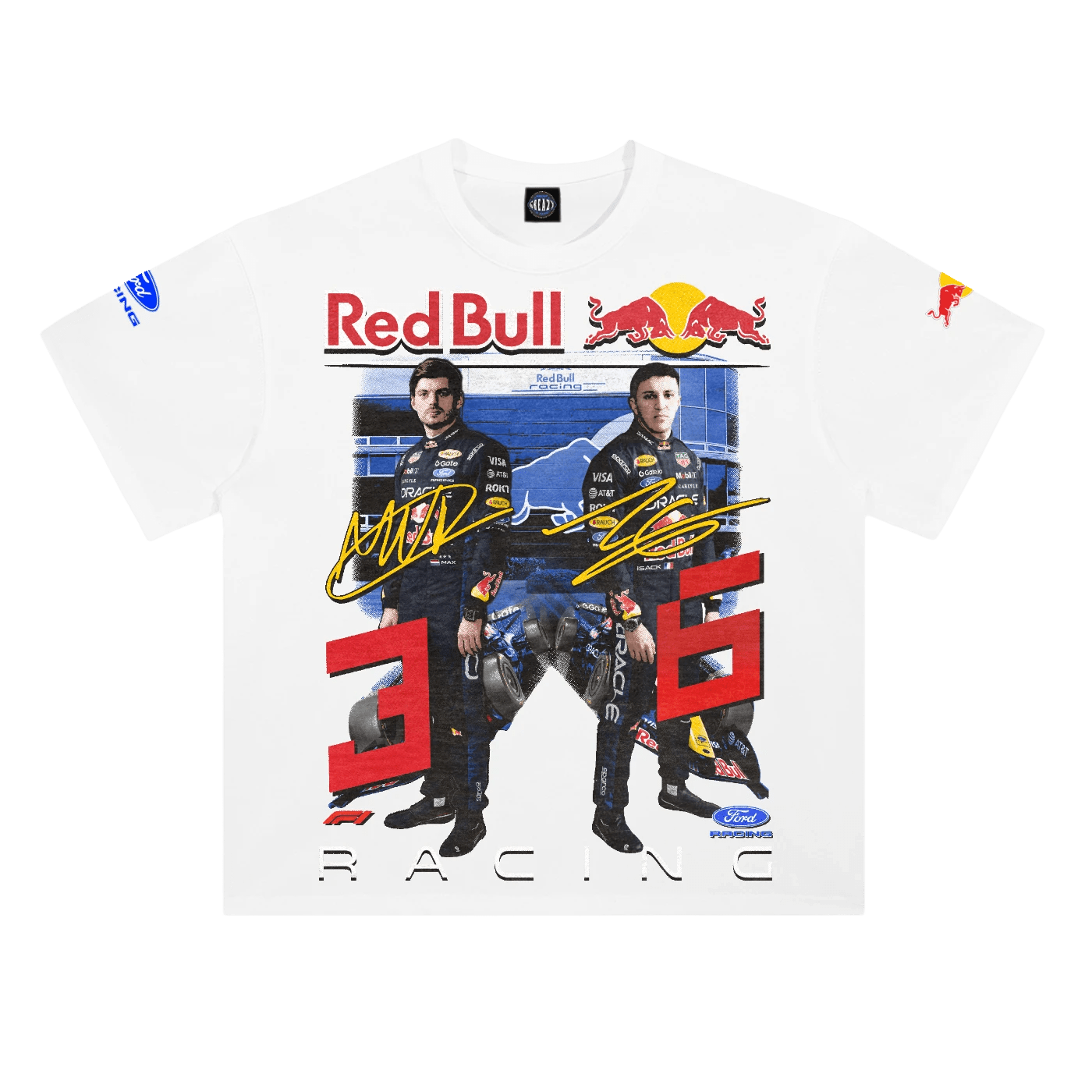 Red Bull Racing F1 Duo '26 Tee - Greazy Tees