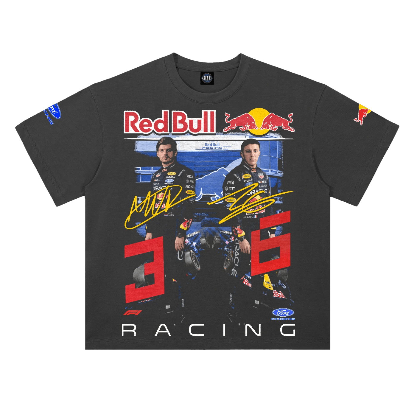 Red Bull Racing F1 Duo '26 Tee - Greazy Tees