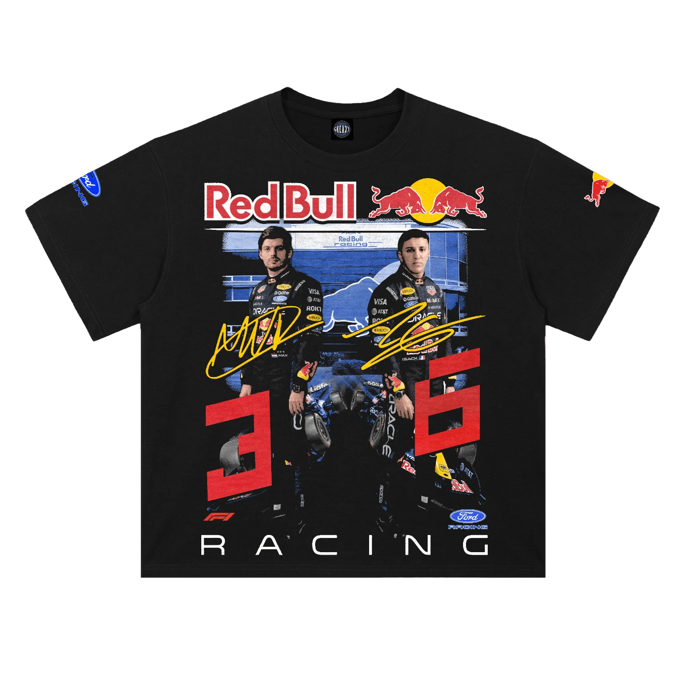 Red Bull Racing F1 Duo '26 Tee - Greazy Tees