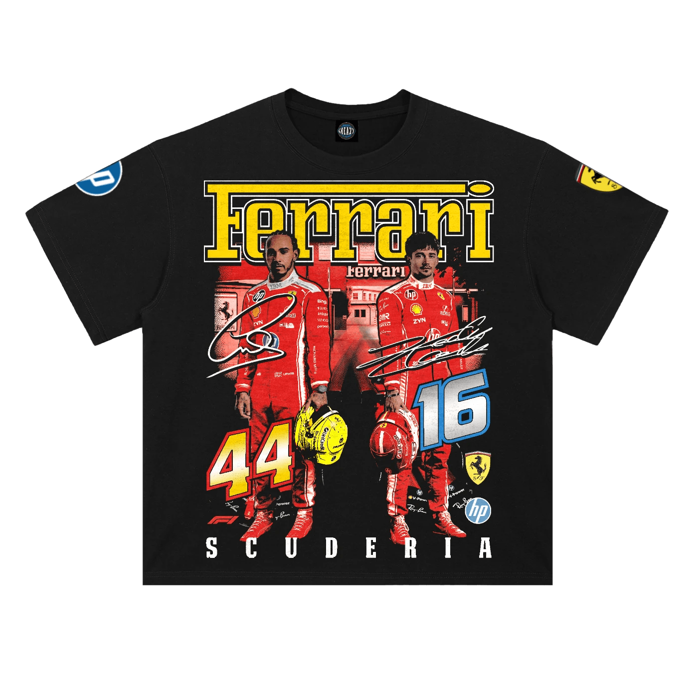 Scuderia Ferrari Duo '26 Tee - Greazy Tees