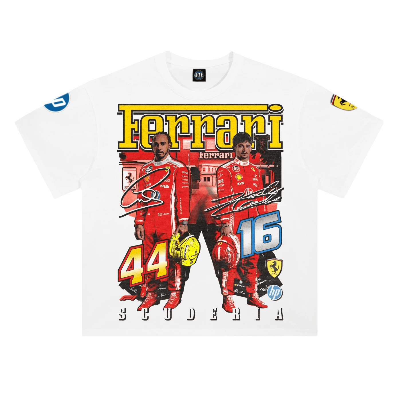 Scuderia Ferrari Duo '26 Tee - Greazy Tees