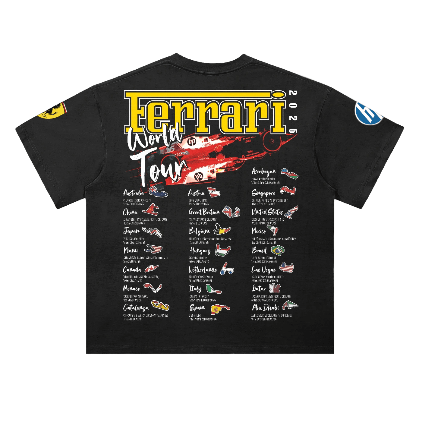 Scuderia Ferrari Duo '26 Tee - Greazy Tees