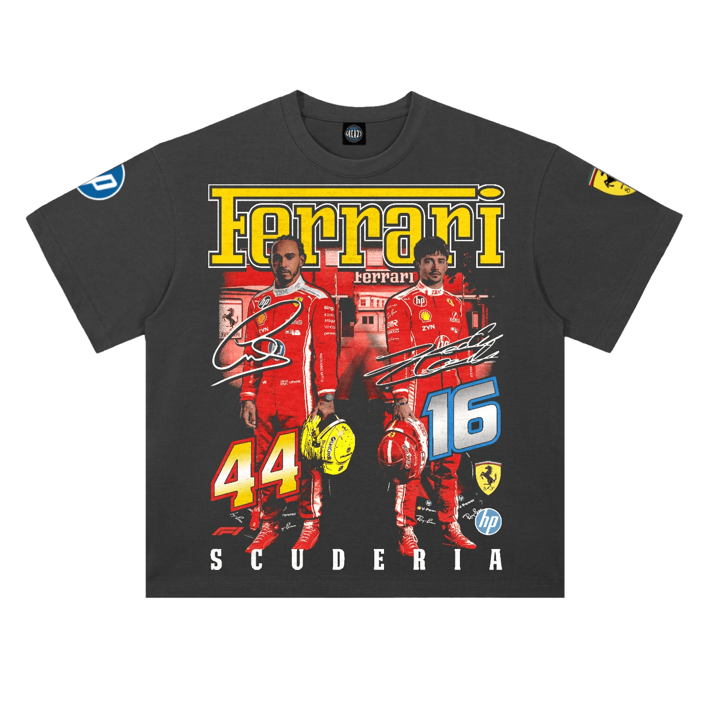 Scuderia Ferrari Duo '26 Tee - Greazy Tees