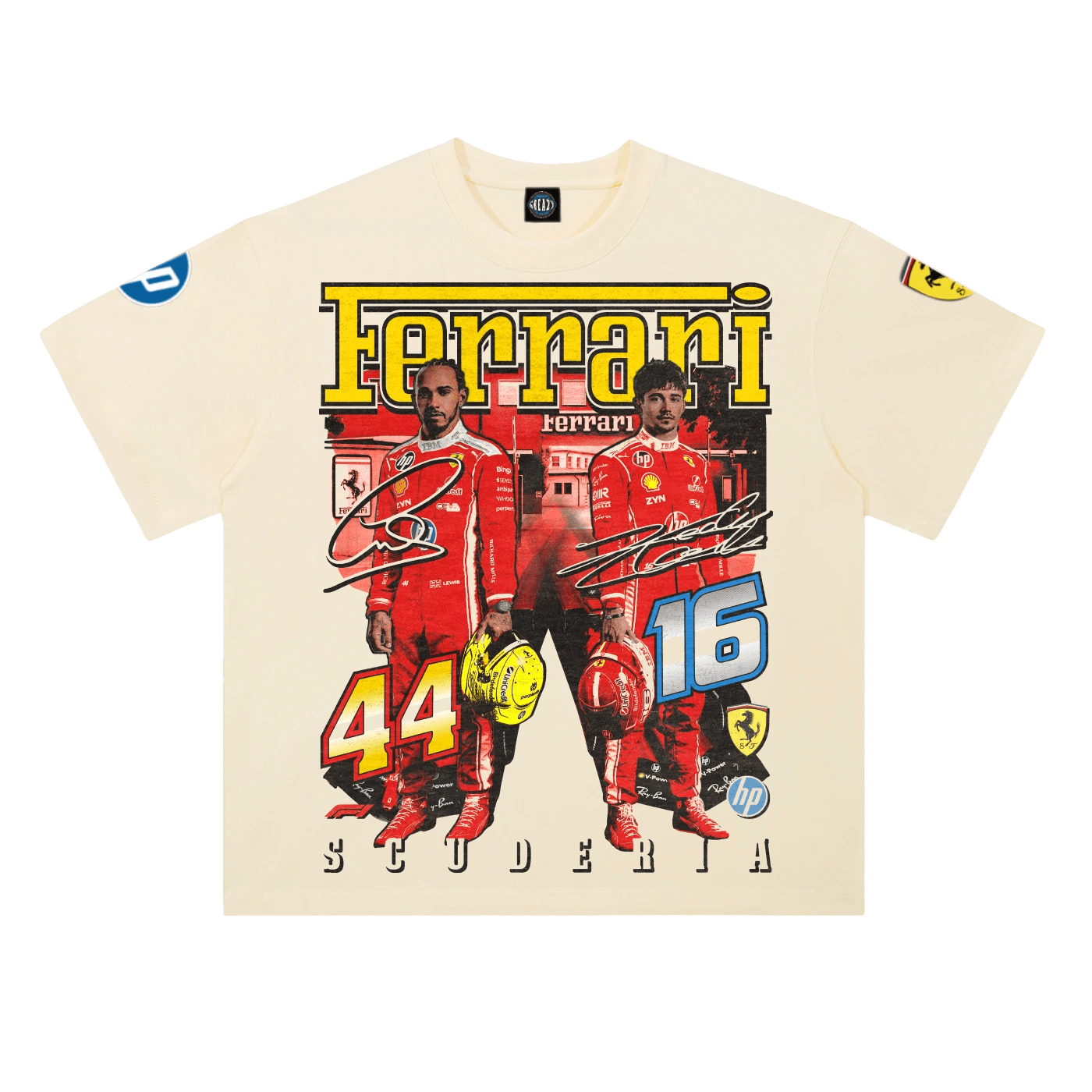 Scuderia Ferrari Duo '26 Tee - Greazy Tees