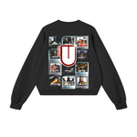 Channel U 1.0 Sweatshirt in Vintage Black, back view