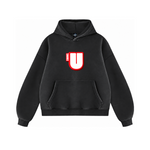 Channel U 2.0 Hoody in Vintage Black, front view