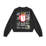 Channel U 2.0 Sweatshirt in Vintage Black, back view