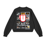 Channel U 2.0 Sweatshirt in Vintage Black, back view