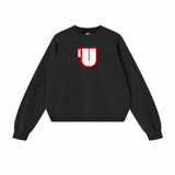 Channel U 2.0 Sweatshirt in Vintage Black, front view