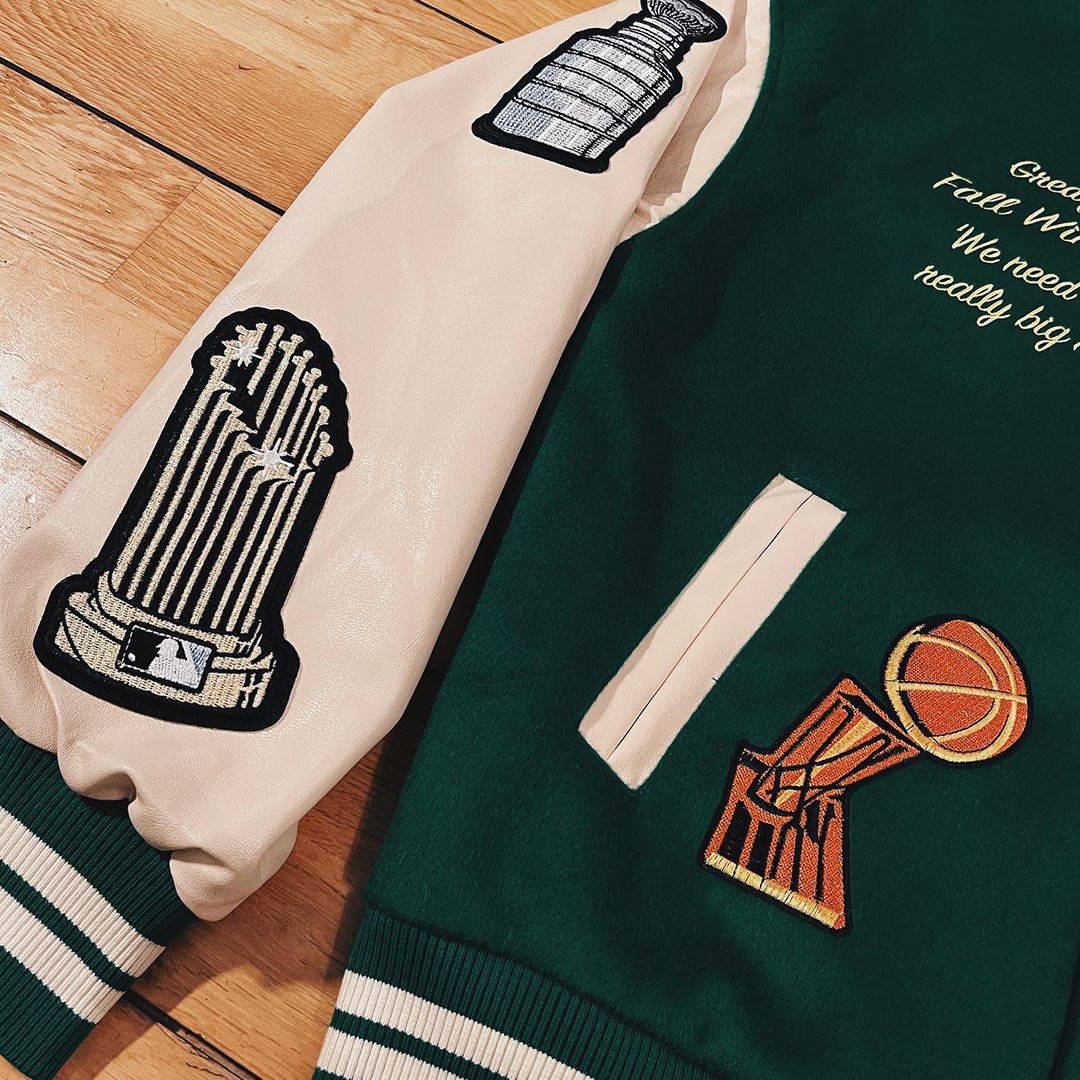 Big Rings Varsity Jacket - Greazy Tees