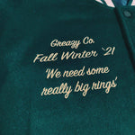 Big Rings Varsity Jacket - Greazy Tees